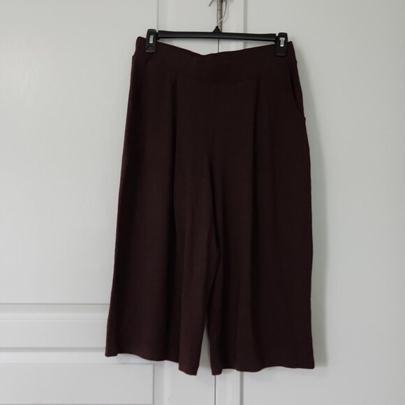 NWT Universal Standard Casual Culottes Pants, Brulee, Size 10-12 - Picture 4 of 9